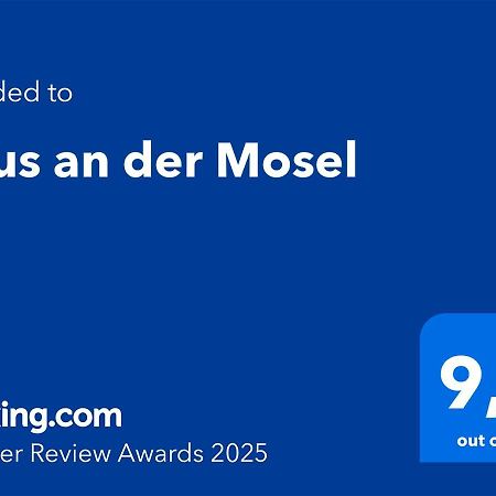 ベルンカステル・クースHaus An Der Moselアパートメント エクステリア 写真